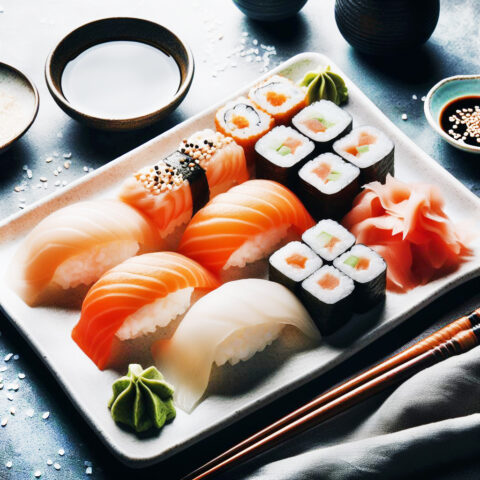Como preparar sushi, principales ingredientes del sushi